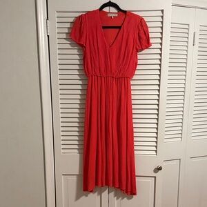 Wayf Blouson Midi Dress